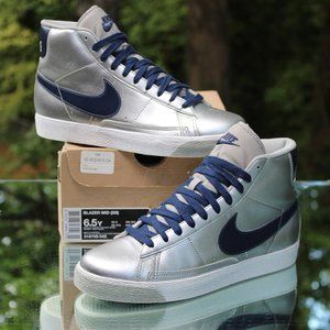 Nike Blazer Mid Metallic Silver